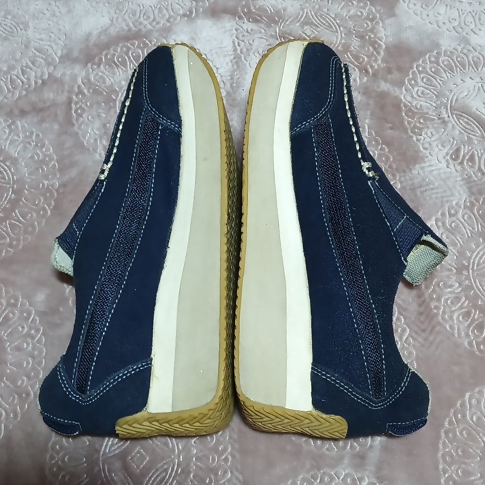 No Boundaries Navy Slip-On Loafers - Picture 7 of 8